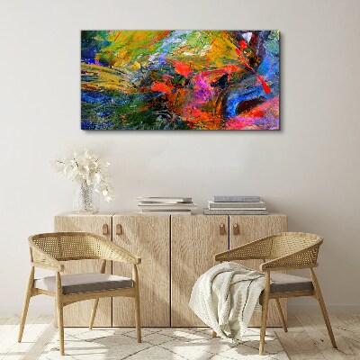 Obraz Canvas Kolorowy chaos natury