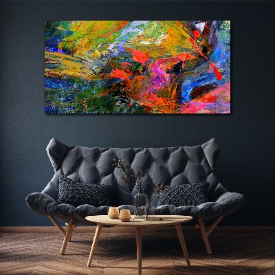 Obraz Canvas Kolorowy chaos natury