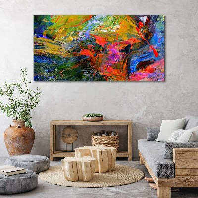 Obraz Canvas Kolorowy chaos natury