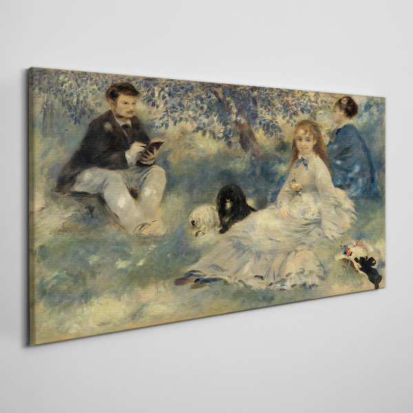 Obraz Canvas Letni piknik w parku