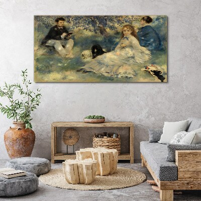 Obraz Canvas Letni piknik w parku