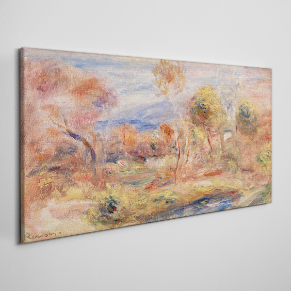 Obraz Canvas Krajobraz w pastelowych odcieniach
