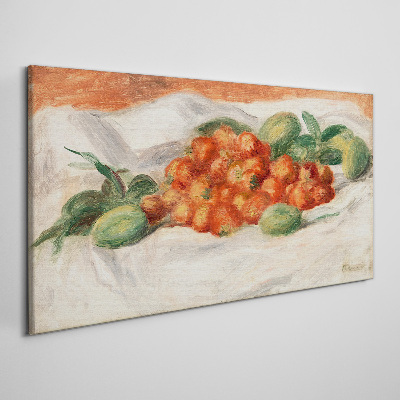 Obraz Canvas Owocowy bukiet na białym tle