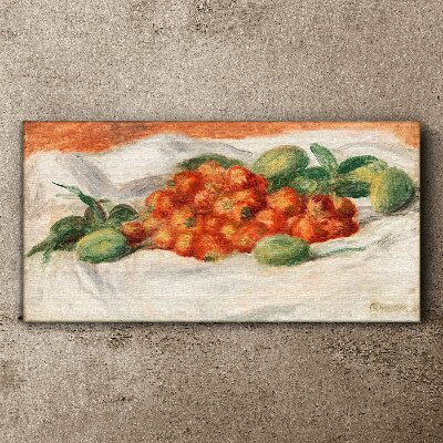 Obraz Canvas Owocowy bukiet na białym tle