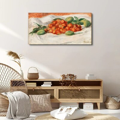 Obraz Canvas Owocowy bukiet na białym tle