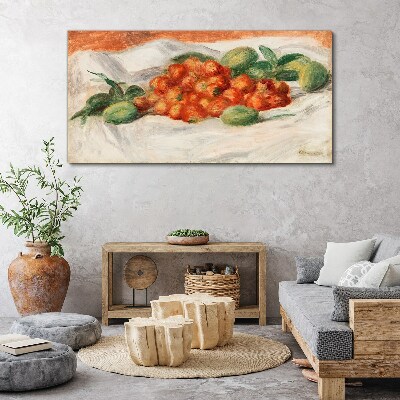 Obraz Canvas Owocowy bukiet na białym tle
