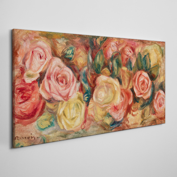 Obraz Canvas Kwiatowy bukiet róż