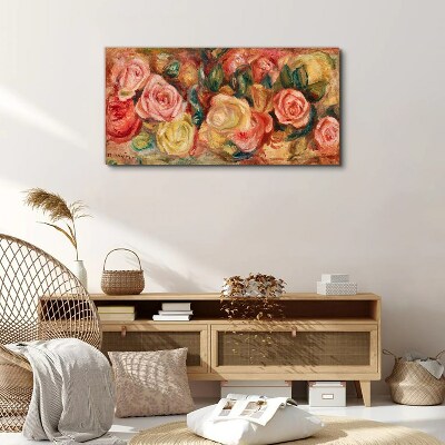 Obraz Canvas Kwiatowy bukiet róż