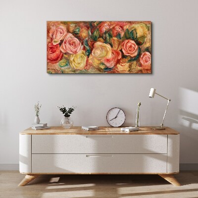 Obraz Canvas Kwiatowy bukiet róż