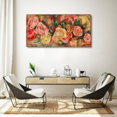 Obraz Canvas Kwiatowy bukiet róż