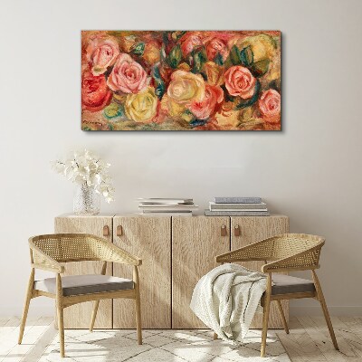 Obraz Canvas Kwiatowy bukiet róż