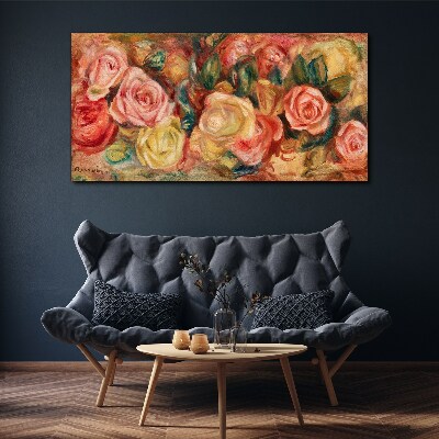 Obraz Canvas Kwiatowy bukiet róż
