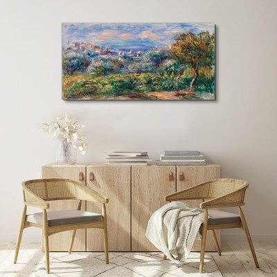 Obraz Canvas Pejzaż z oliwkami