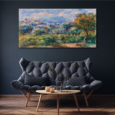 Obraz Canvas Pejzaż z oliwkami