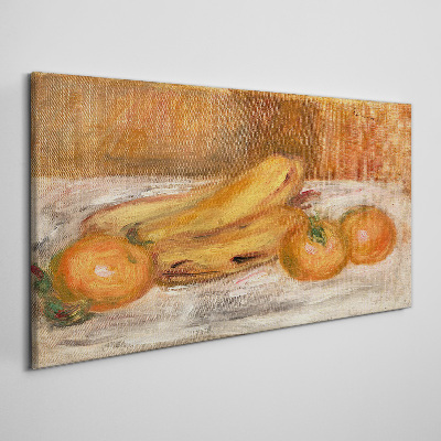 Obraz na Płótnie Owoce Pomarańcze Banany