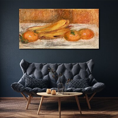 Obraz na Płótnie Owoce Pomarańcze Banany