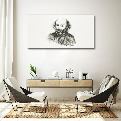 Obraz Canvas Portret mężczyzny w stylu klasycznym
