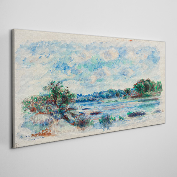 Obraz Canvas Spokojny pejzaż nad rzeką