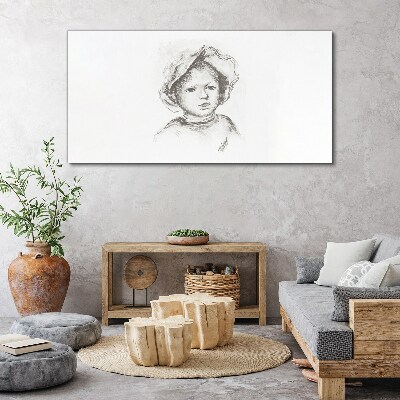 Obraz Canvas Portret dziecka w kapeluszu