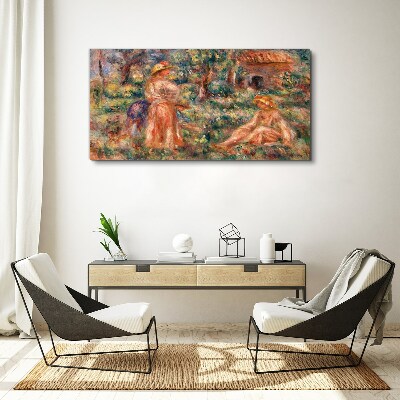 Obraz Canvas Letnie popołudnie w ogrodzie