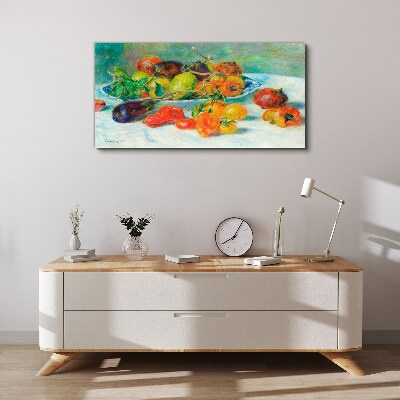 Obraz na Płótnie Owoce Warzywa Cytryny
