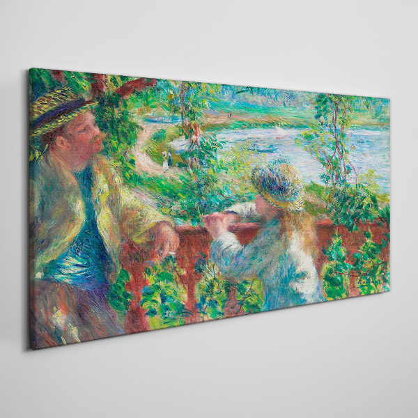 Obraz Canvas Letnie popołudnie nad rzeką