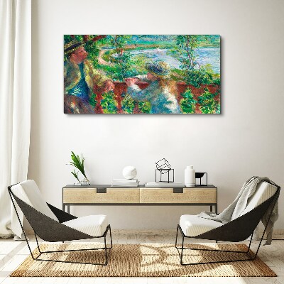Obraz Canvas Letnie popołudnie nad rzeką