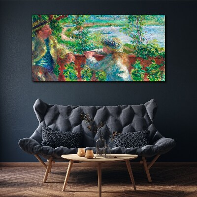Obraz Canvas Letnie popołudnie nad rzeką