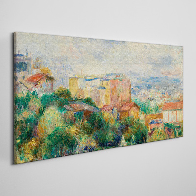 Obraz na Płótnie Widok z Montmartre