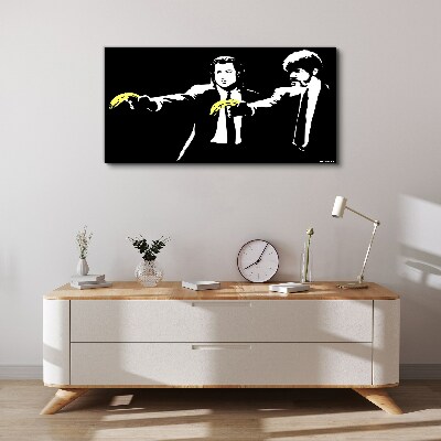 Obraz na Płótnie Banany w stylu pop-art