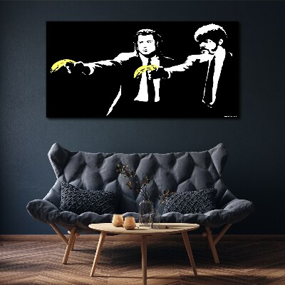 Obraz na Płótnie Banany w stylu pop-art