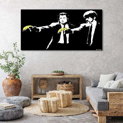 Obraz na Płótnie Banany w stylu pop-art