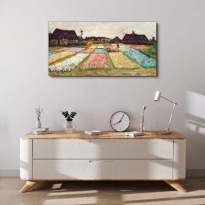 Obraz Canvas Łąka kwiaty Van Gogh