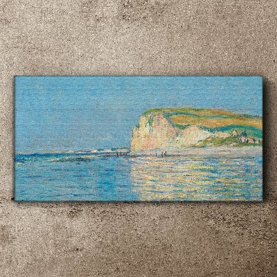 Obraz na Płótnie Odpływ w Pourville Monet