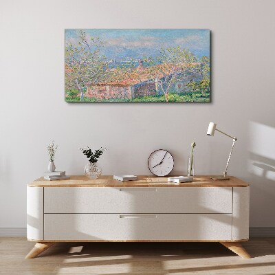 Obraz Canvas Dom Ogród at Antibes Monet