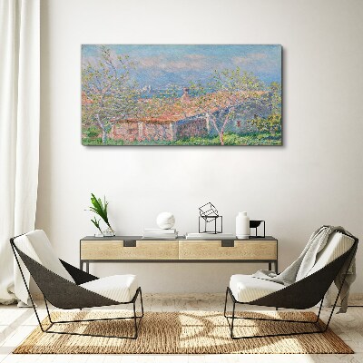Obraz Canvas Dom Ogród at Antibes Monet