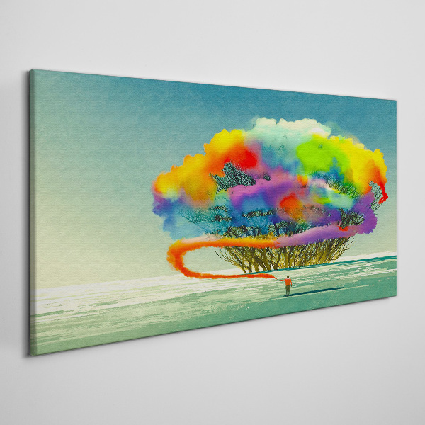Obraz Canvas Abstrakcja Drzewo