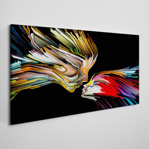 Obraz Canvas Zjednoczenie kolorowych dusz