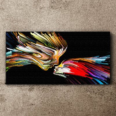 Obraz Canvas Zjednoczenie kolorowych dusz