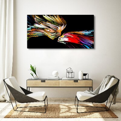 Obraz Canvas Zjednoczenie kolorowych dusz