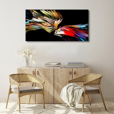 Obraz Canvas Zjednoczenie kolorowych dusz