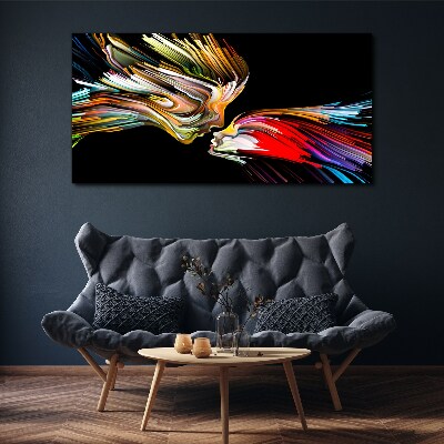 Obraz Canvas Zjednoczenie kolorowych dusz