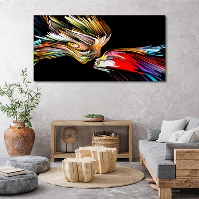 Obraz Canvas Zjednoczenie kolorowych dusz