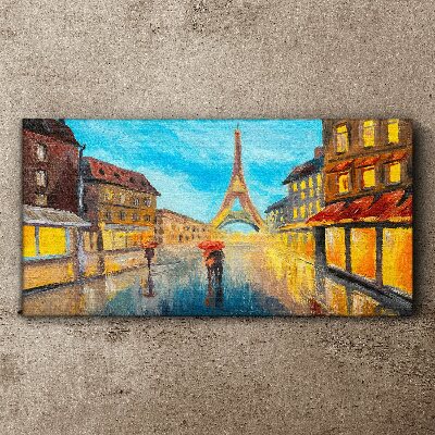 Obraz na Płótnie Miasto Francja Wieża