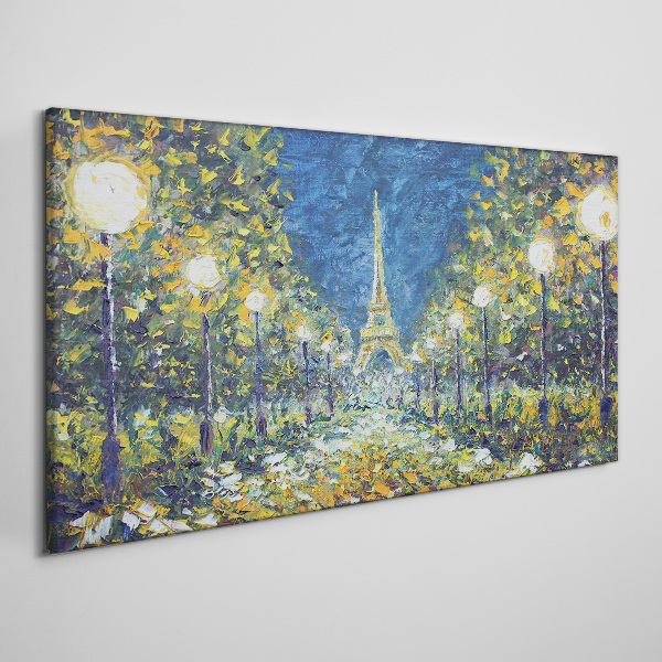 Obraz Canvas Wieczór w Paryżu