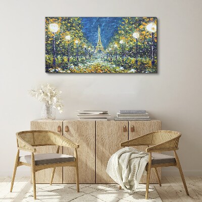Obraz Canvas Wieczór w Paryżu