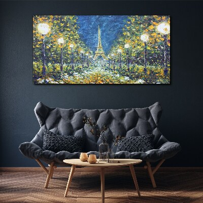 Obraz Canvas Wieczór w Paryżu