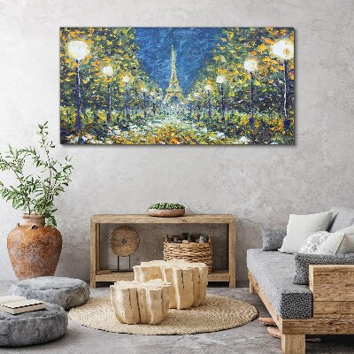 Obraz Canvas Wieczór w Paryżu