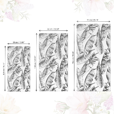 Folia do oklejania mebli Liście bananowca