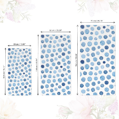 Nalepka na meble Niebieskie kropki